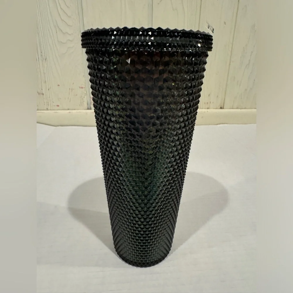 Starbucks Black Iridescent Studded Tumbler - 2020 (missing straw)